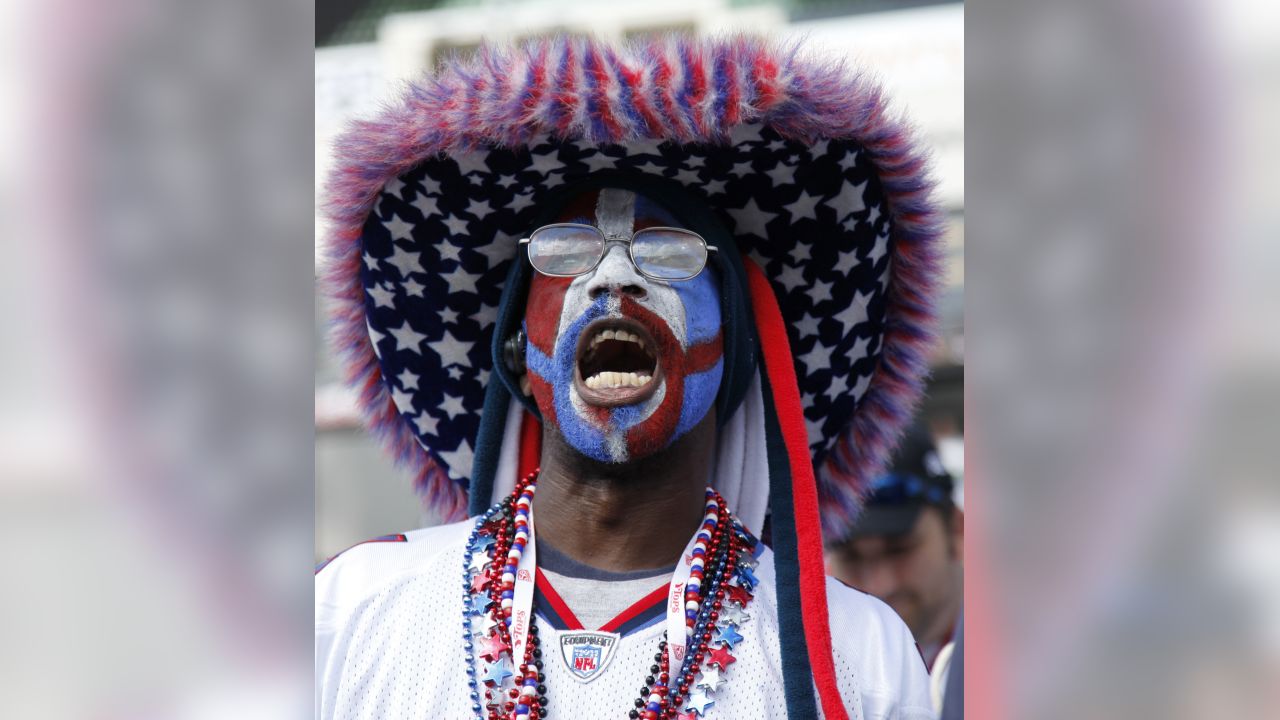 Inside the weirdest NFL fan outfits from Week 1 as Raiders don full armor  and Rams wear famous melon heads