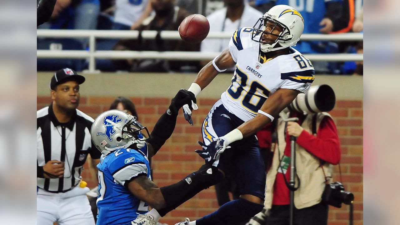 Detroit Lions quarterback Matthew Stafford (9) is sacked by San Diego  Chargers defensive end Vaughn Martin (92) during the first quarter of an  NFL football game in Detroit, Saturday, Dec. 24, 2011. (