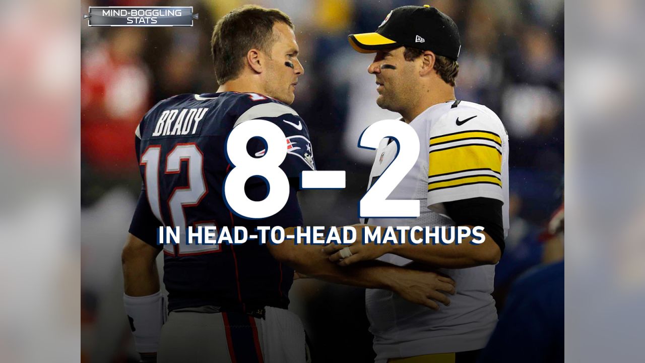 Mind-boggling stats: Patriots vs. Steelers