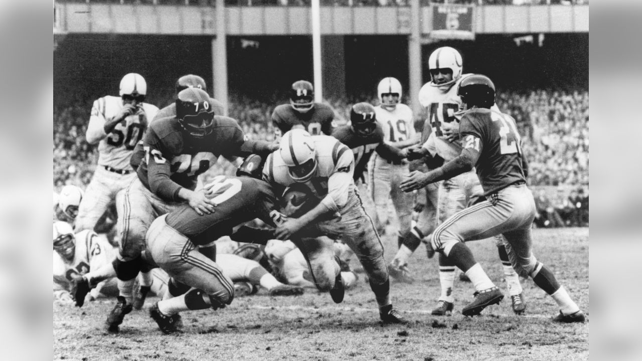 1958 NFL Championship Game Baltimore Colts vs New York Giants @ Yankee  Stadium (December 28, 1958) 