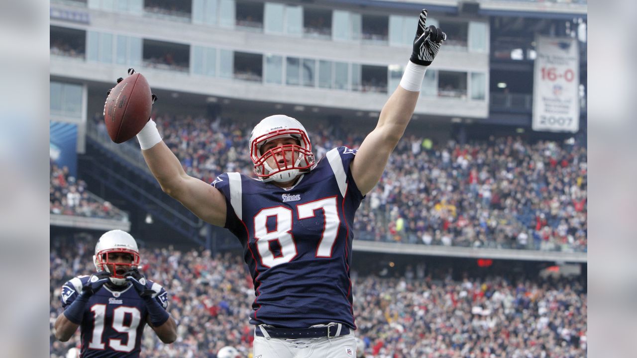 New England Patriots #87 Rob Gronkowski Super Bowl LIII Game Away