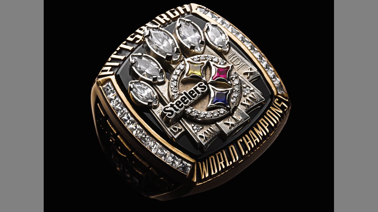 Steelers and Packers Super Bowl Rings