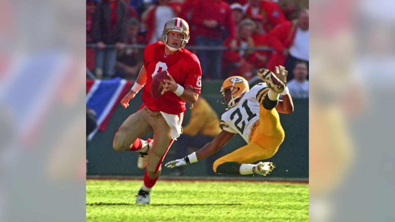 Steve Young, Jerry Rice  David Stluka Photography