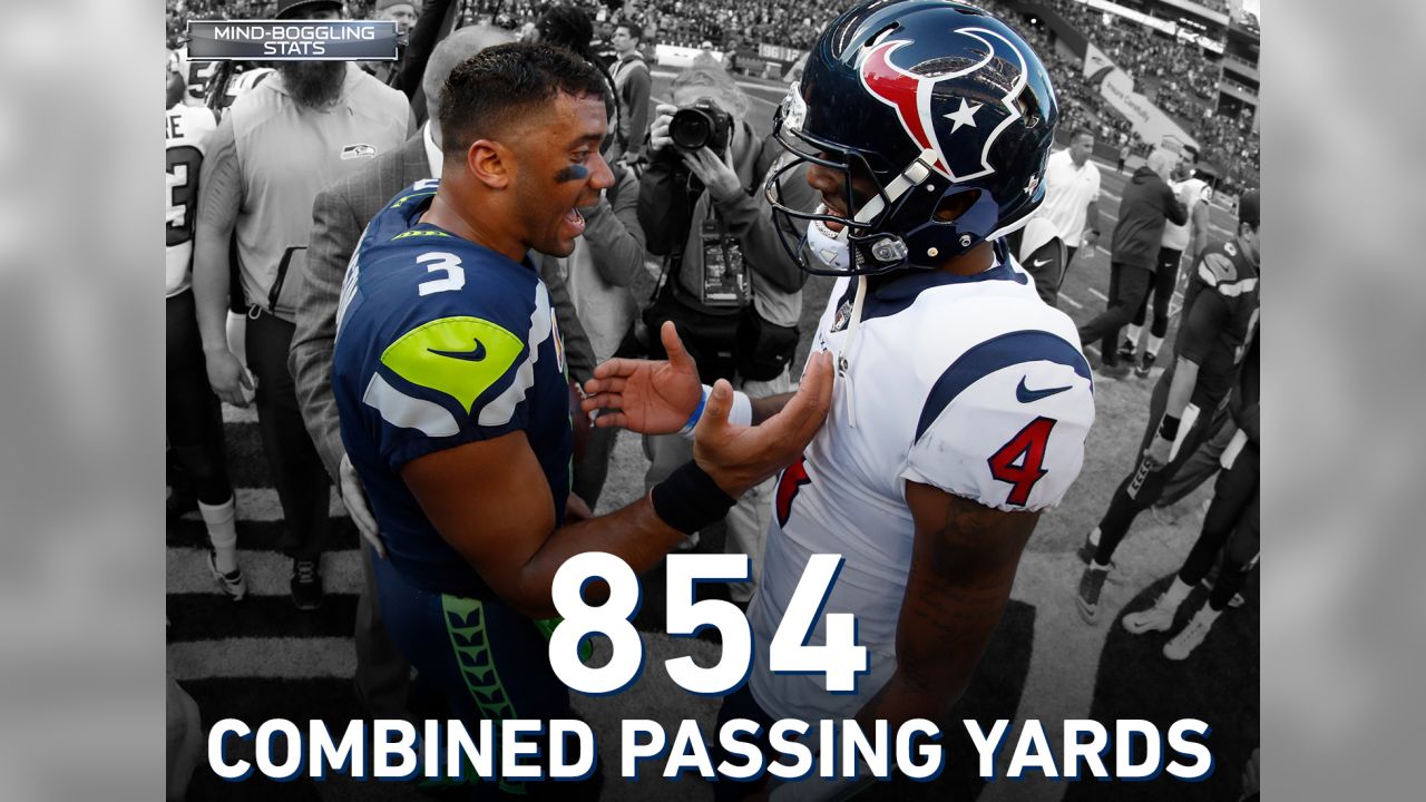 Texans Seahawks Mind-boggling stats