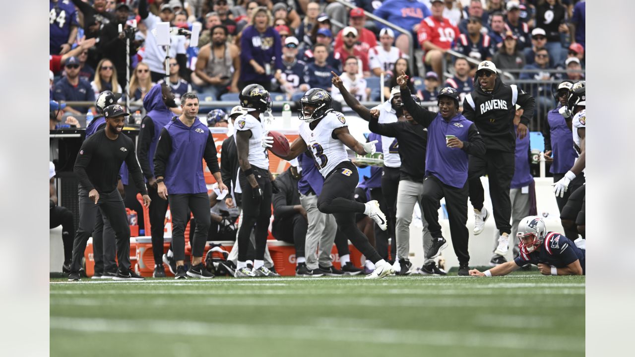 Baltimore Ravens vs New England Patriots - September 25, 2022