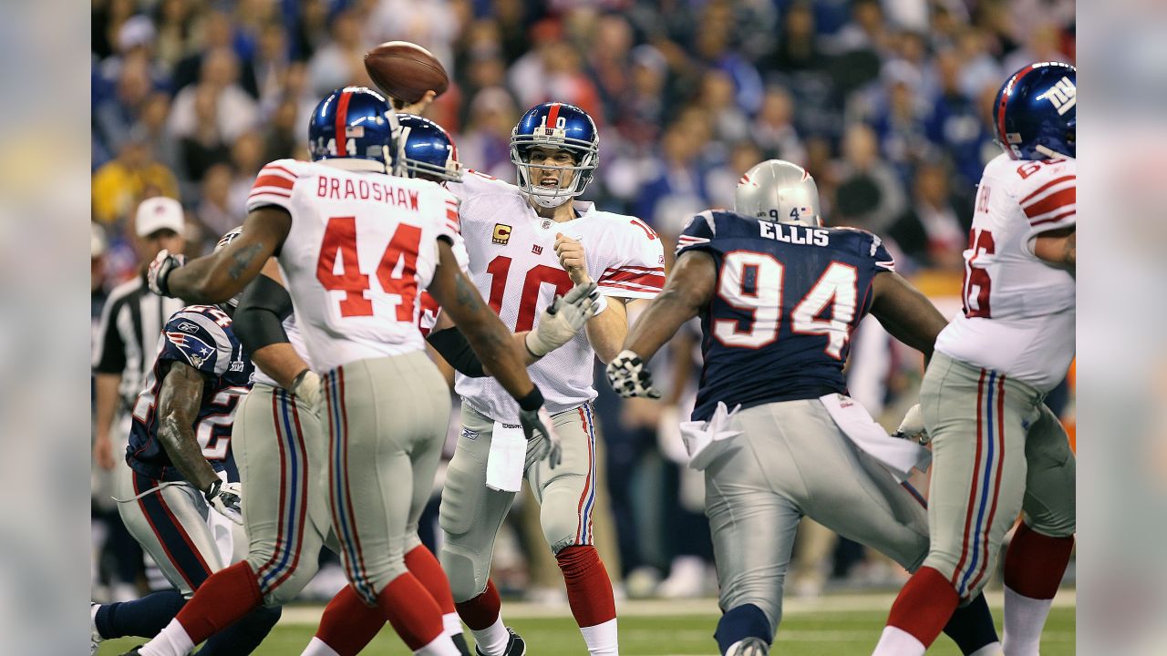 Lucas Oil Stadium after the New York Giants won Super Bowl XLVI Sports  Photo - Item # VARPFSAAOM241