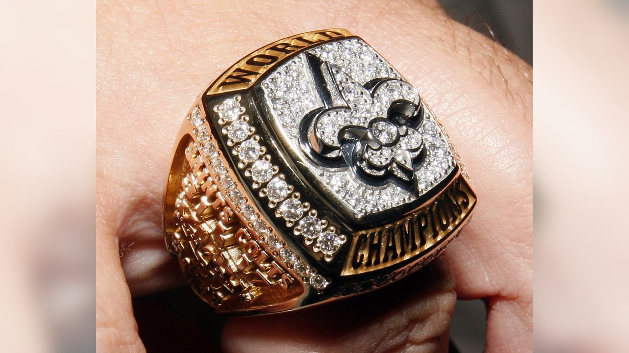 New Orleans Saints get their Super Bowl rings