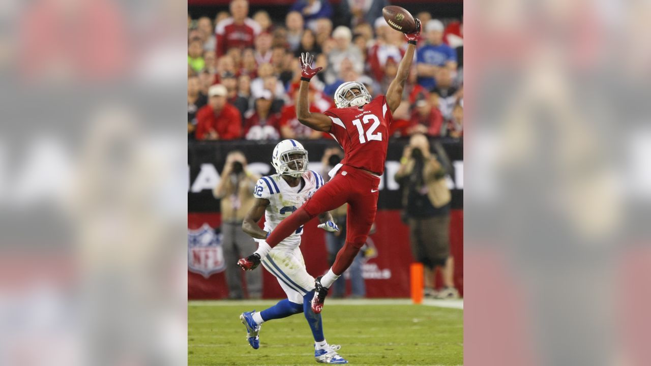 Arizona Cardinals running back (38) Andre Ellington after scoring a  touchdown during a game against the Detroit Lions played at University of  Phoenix Stadium in Glendale on Sunday, September 15, 2013. (AP