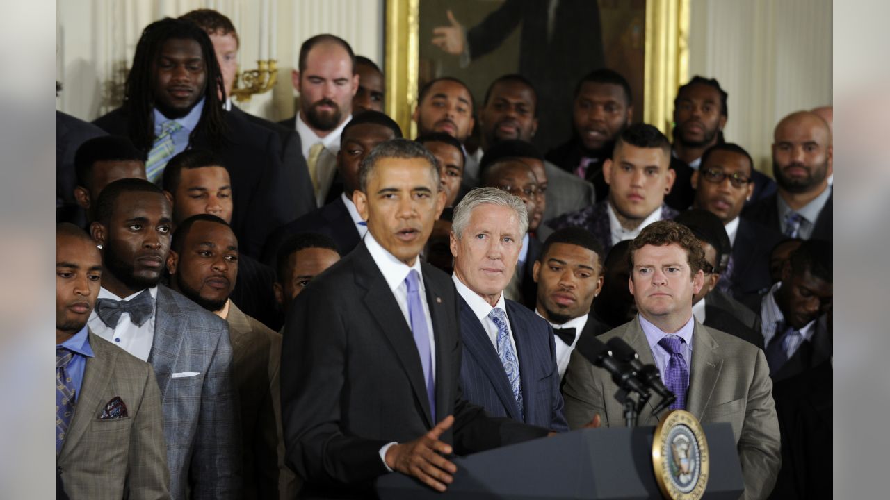 Seahawks visit White House as champions