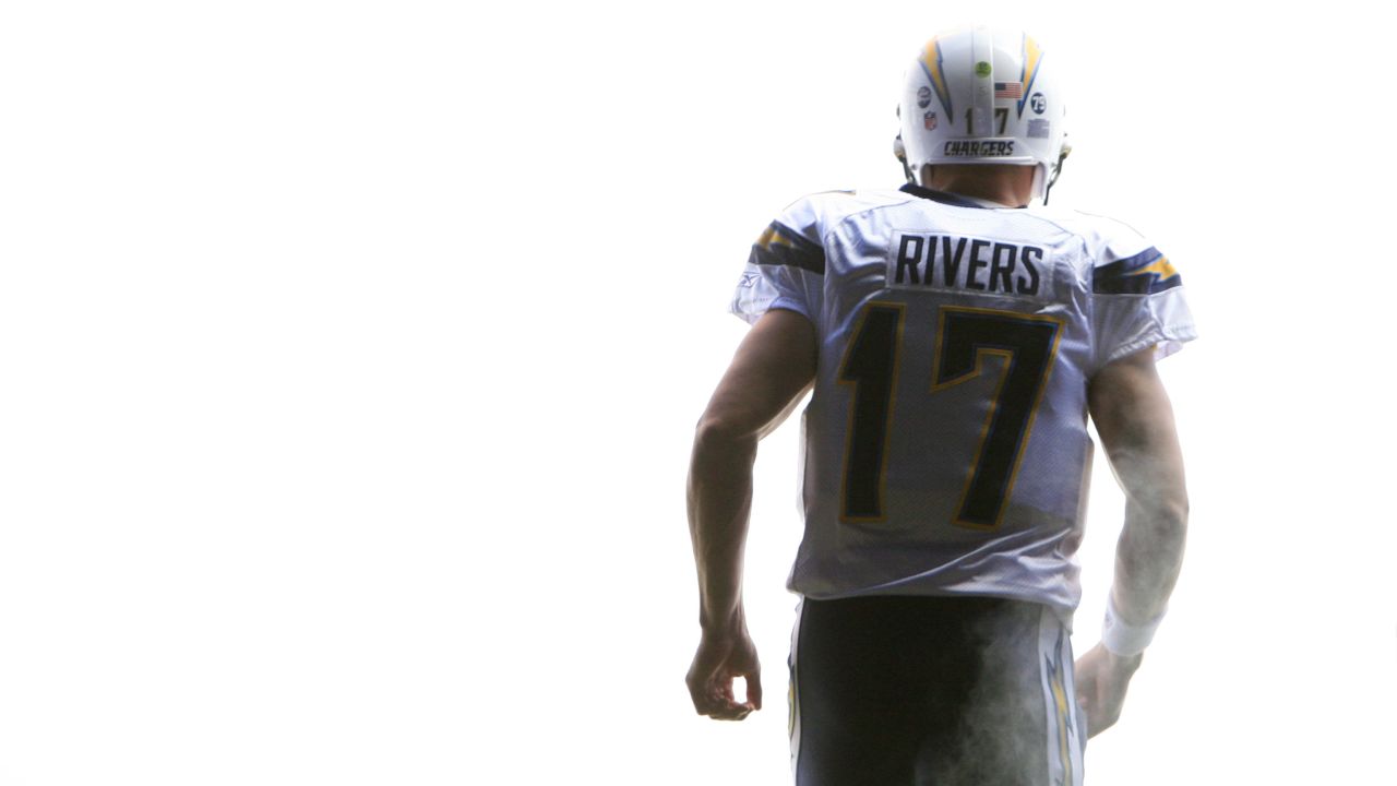 NFL Los Angeles Chargers Philip Rivers #17 White Team Apparel Jersey Size  XL 54