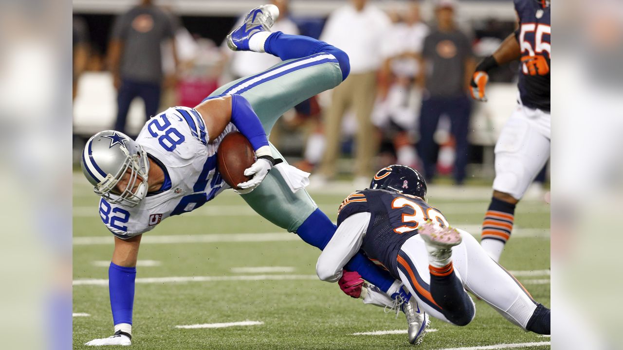 Dallas Cowboys tight end Jason Witten (82) stands on the sidelines during  the second half of an …