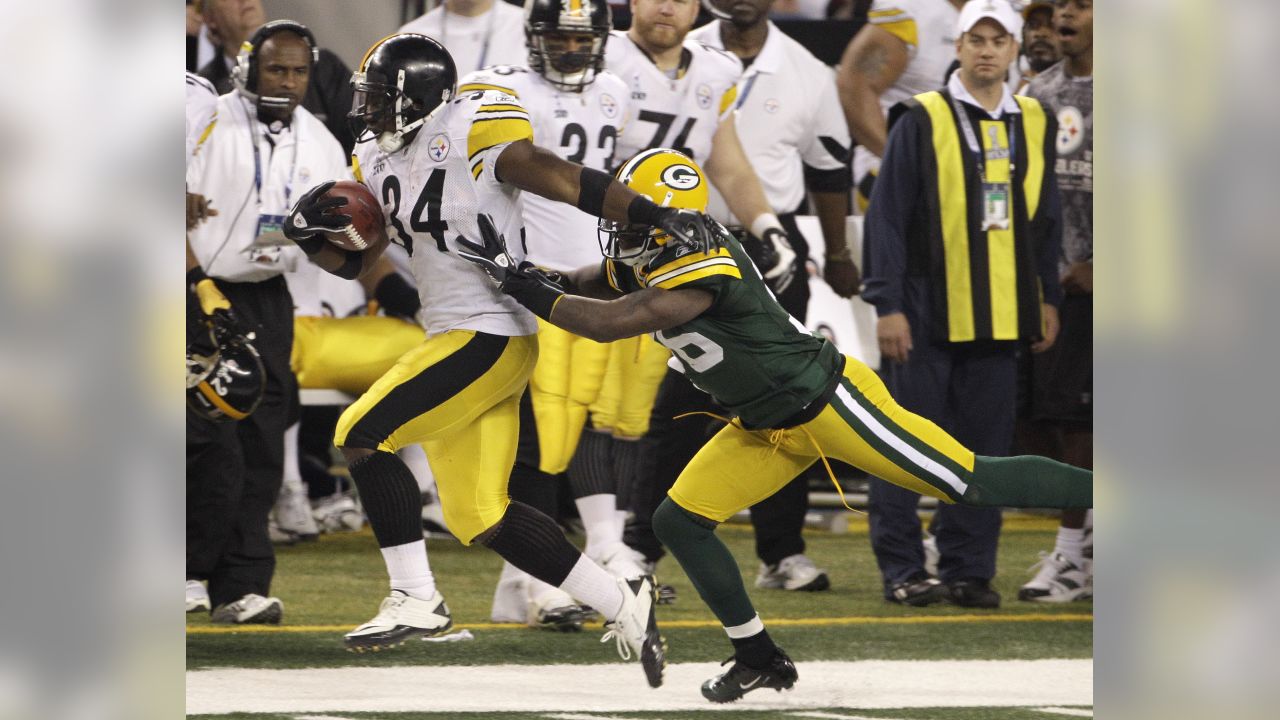 Photo: Pittsburgh Steelers vs Green Bay Packers Play in Super Bowl XLV. -  SBP20110206580 