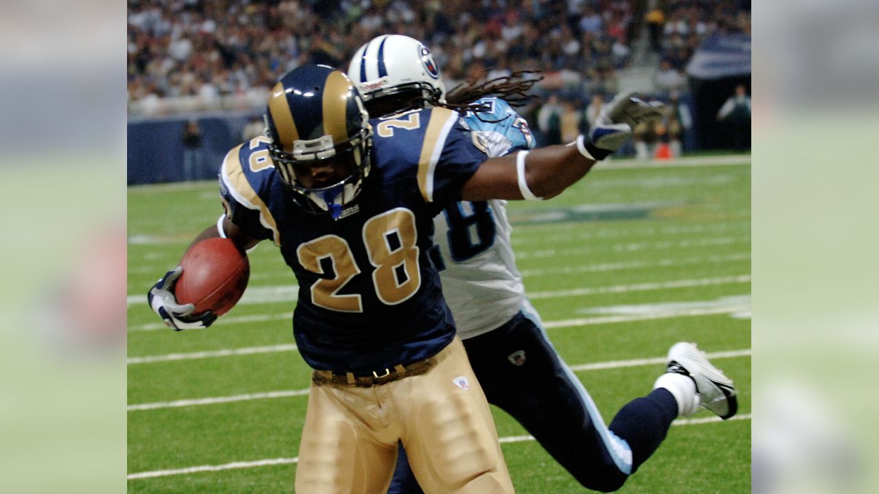 Marshall Faulk St. Louis Rams by Chris Brown