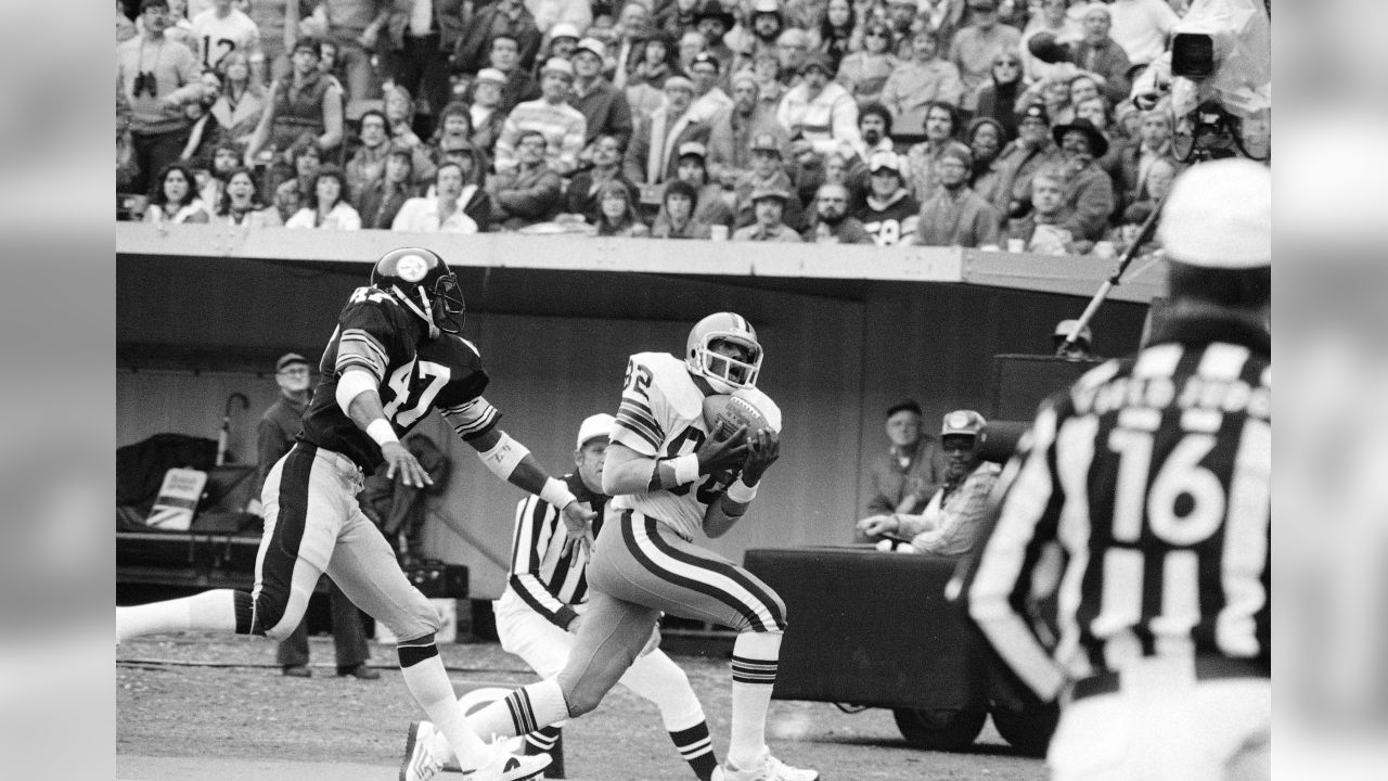 Lot Detail - Mid 1980s Ozzie Newsome Cleveland Browns Game-Used White Jersey