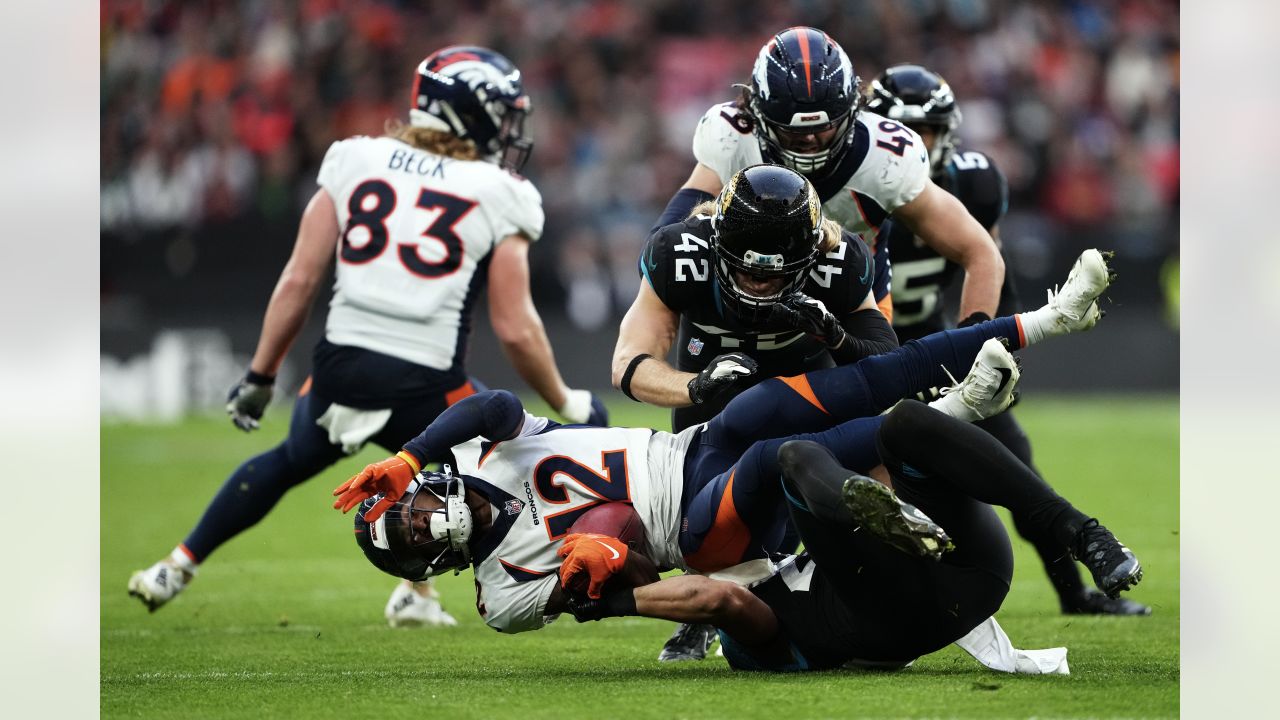 Denver Broncos will play Jacksonville Jaguars in London's Wembley Stadium  on Oct. 30