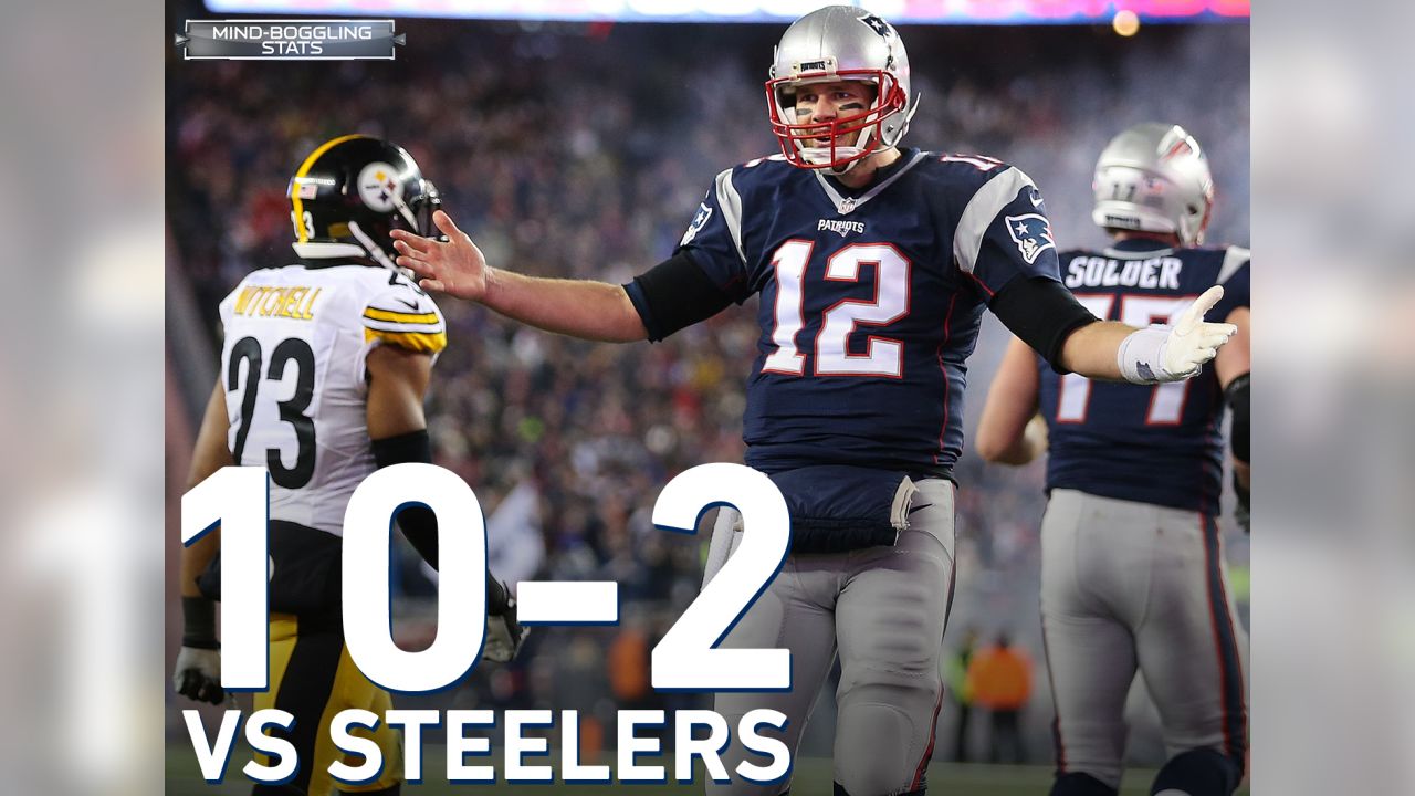 Mind-boggling stats: Patriots vs. Steelers