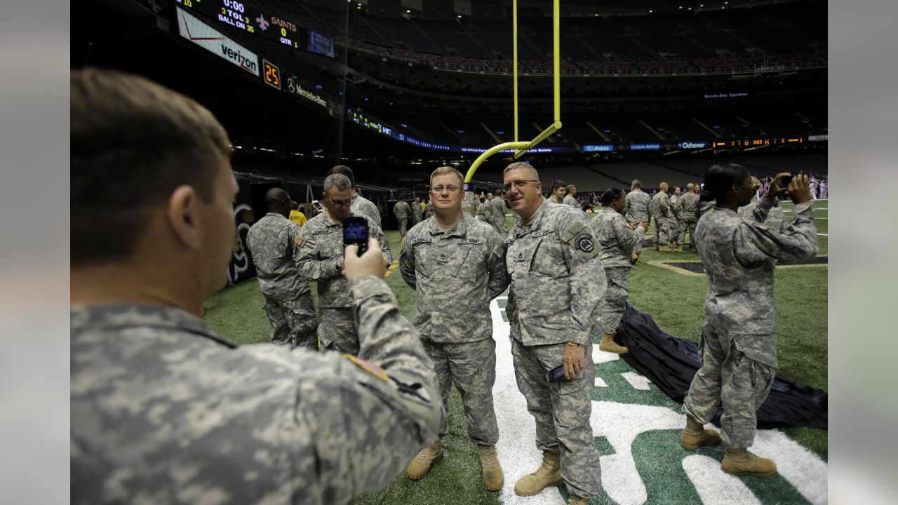 LOOK: Chargers being ripped for cropping solider out of 'Salute to Service'  photo 