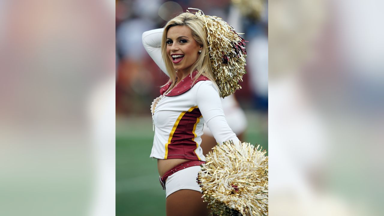 LANDOVER, MD - SEPTEMBER 25: Washington Commanders cheerleaders