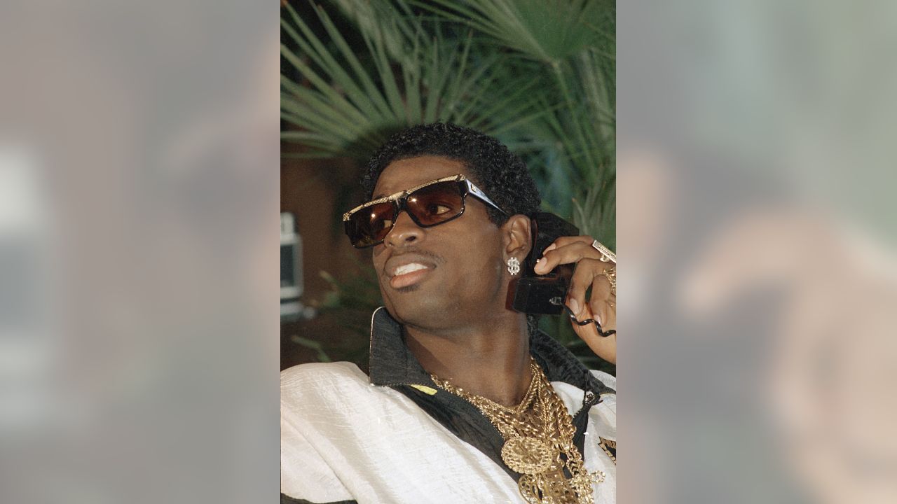 FREE SHIPPING Deion Sanders Pioneer Of Swag Poster Photo