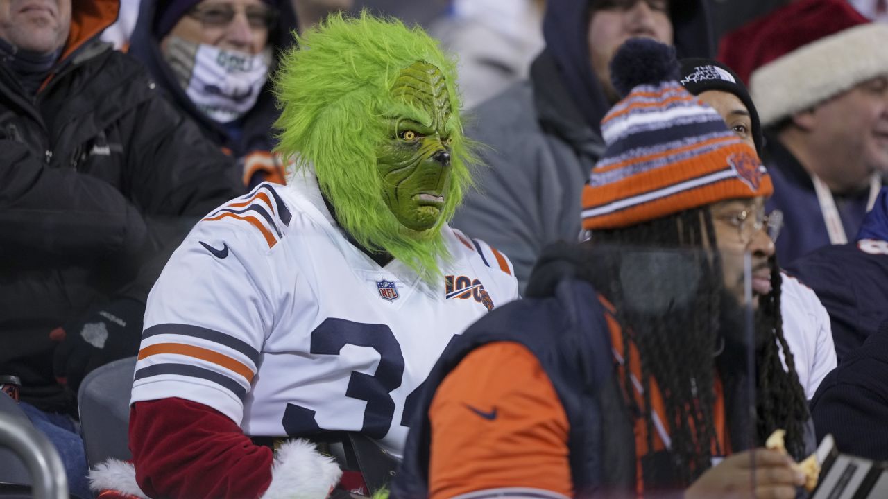 NFL fans celebrate the holidays