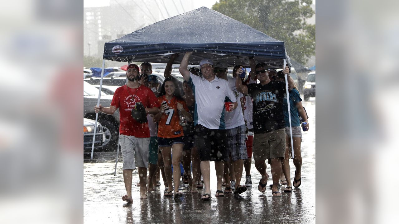 Miami Dolphins wide receiver Brandon Marshall (19) walks off the field  after an NFL preseason football game against the Jacksonville Jaguars in  Jacksonville, Fla., Saturday, Aug. 21, 2010. The Dolphins won 27-26. (