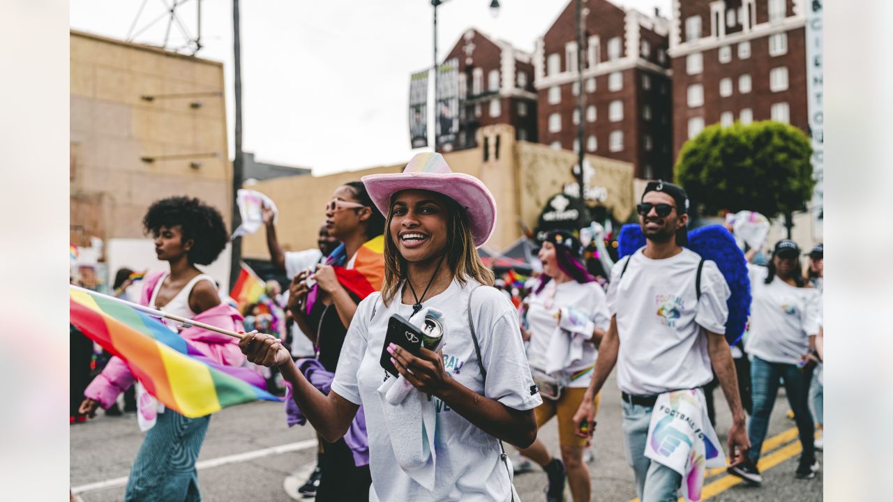 2023 NFL L.A. Pride parade