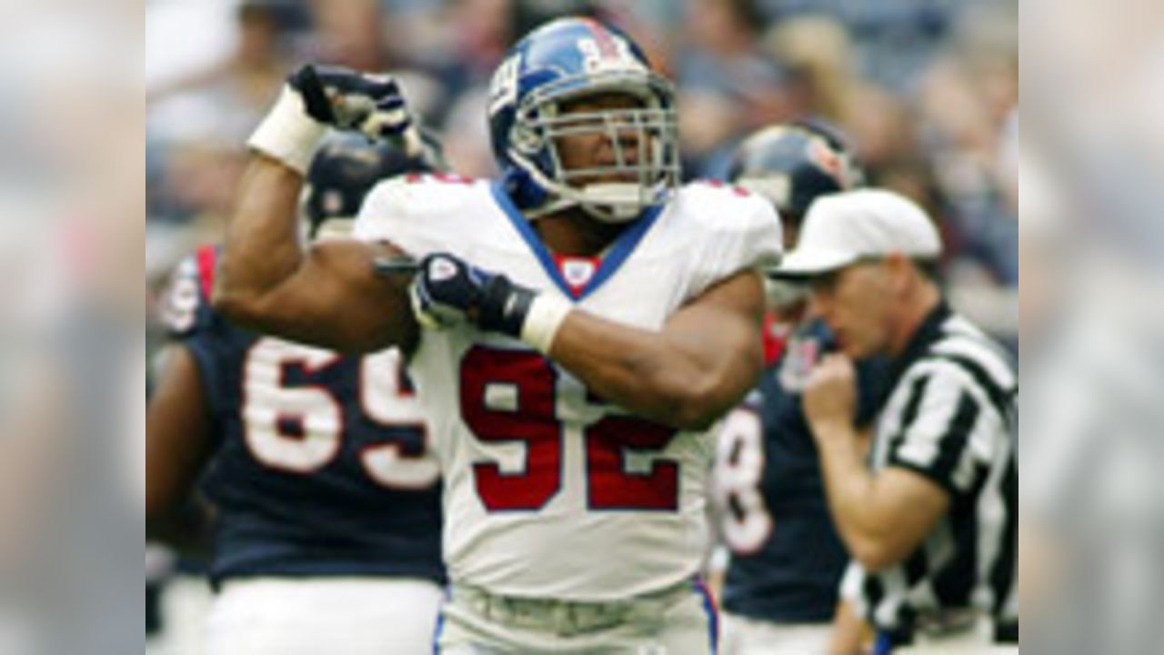 Michael Strahan Says 2008 Super Bowl Jerseys Up For Auction Is Fake
