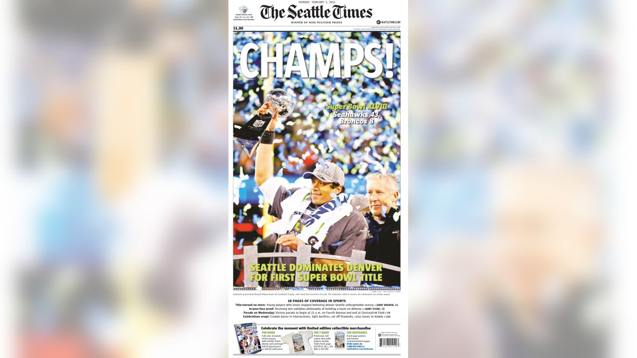 Seattle dominates Denver to win Super Bowl XLVIII