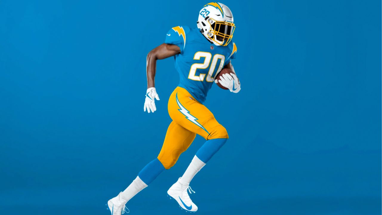 chargers uniform for playoffs