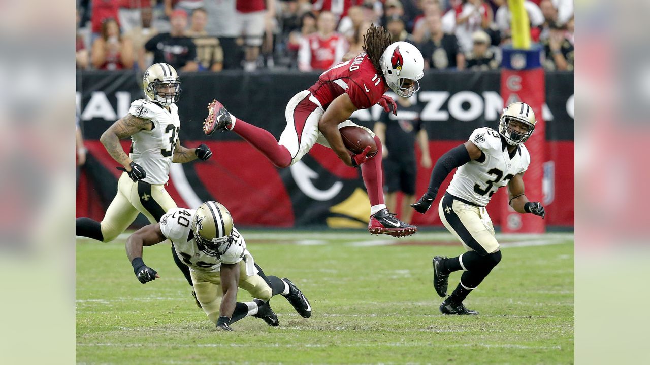 NFL Auction  CARDINALS - LARRY FITZGERALD 2005 GAME WORN PRACTICE JERSEY