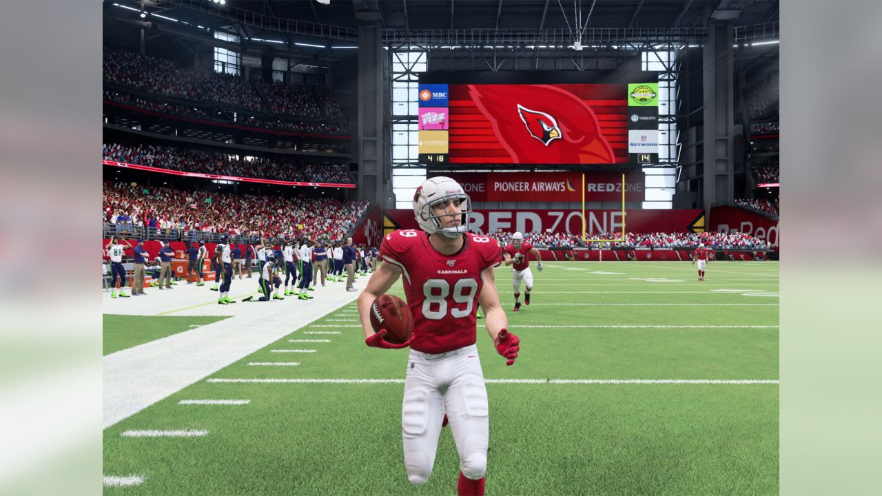 Madden ratings for the Cardinals