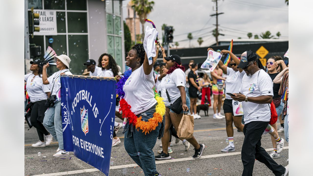 2023 NFL L.A. Pride parade