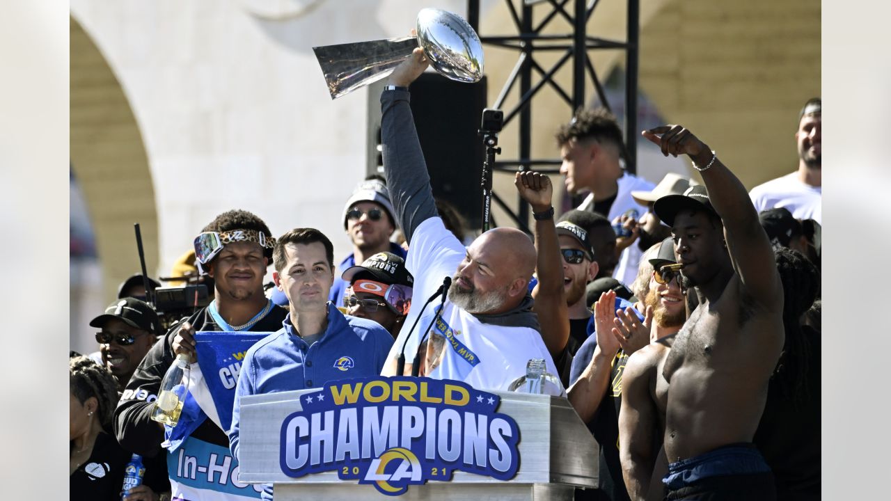 Photos: Rams Celebrate With A Parade For Super Bowl Win