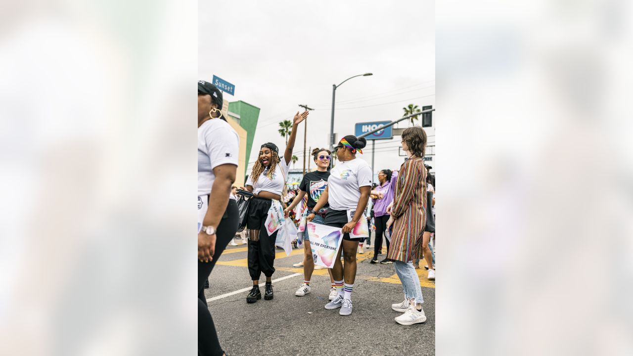 2023 NFL L.A. Pride parade