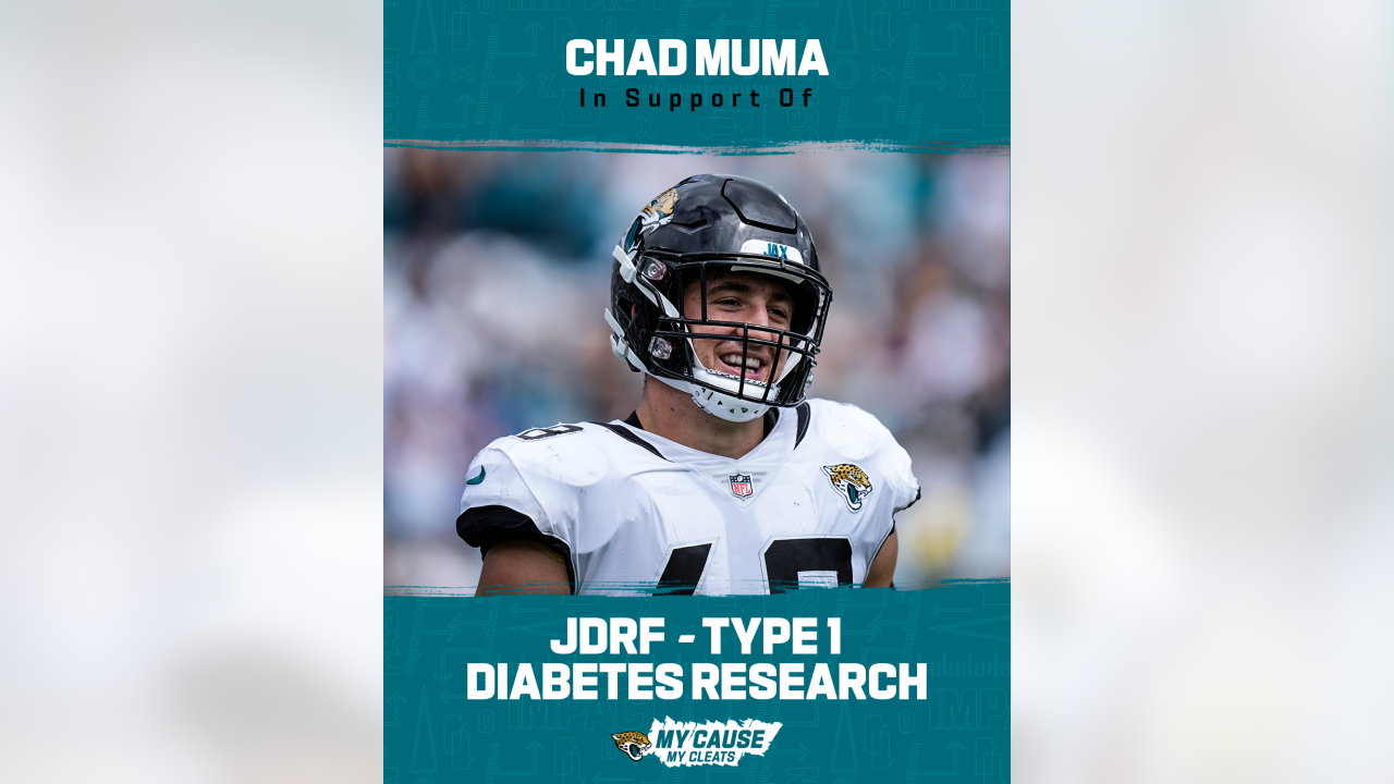 Chad Muma on playing for the Jaguars with Type 1 Diabetes