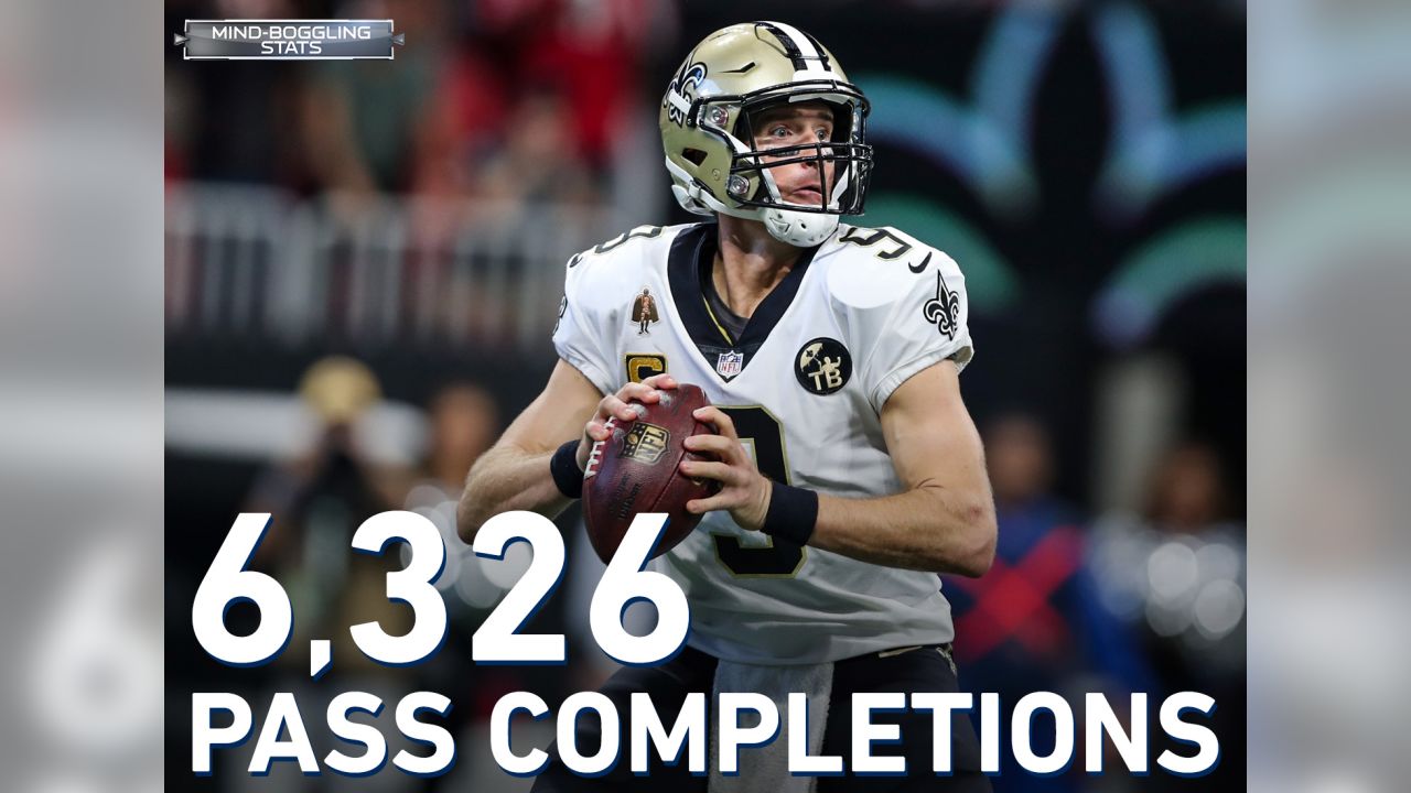 drew brees career stats