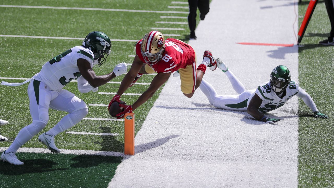 San Francisco 49ers tight end Jordan Reed (81) during an NFL