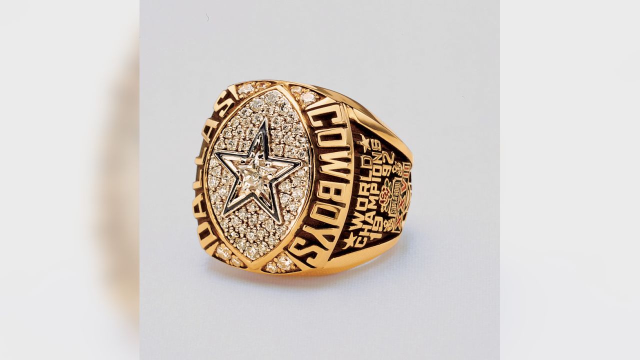 1992 Dallas Cowboys Super Bowl Ring Troy Aikman Gold