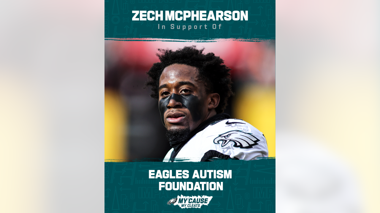 Official philadelphia Eagles Nfl Crucial Catch Intercept Autism