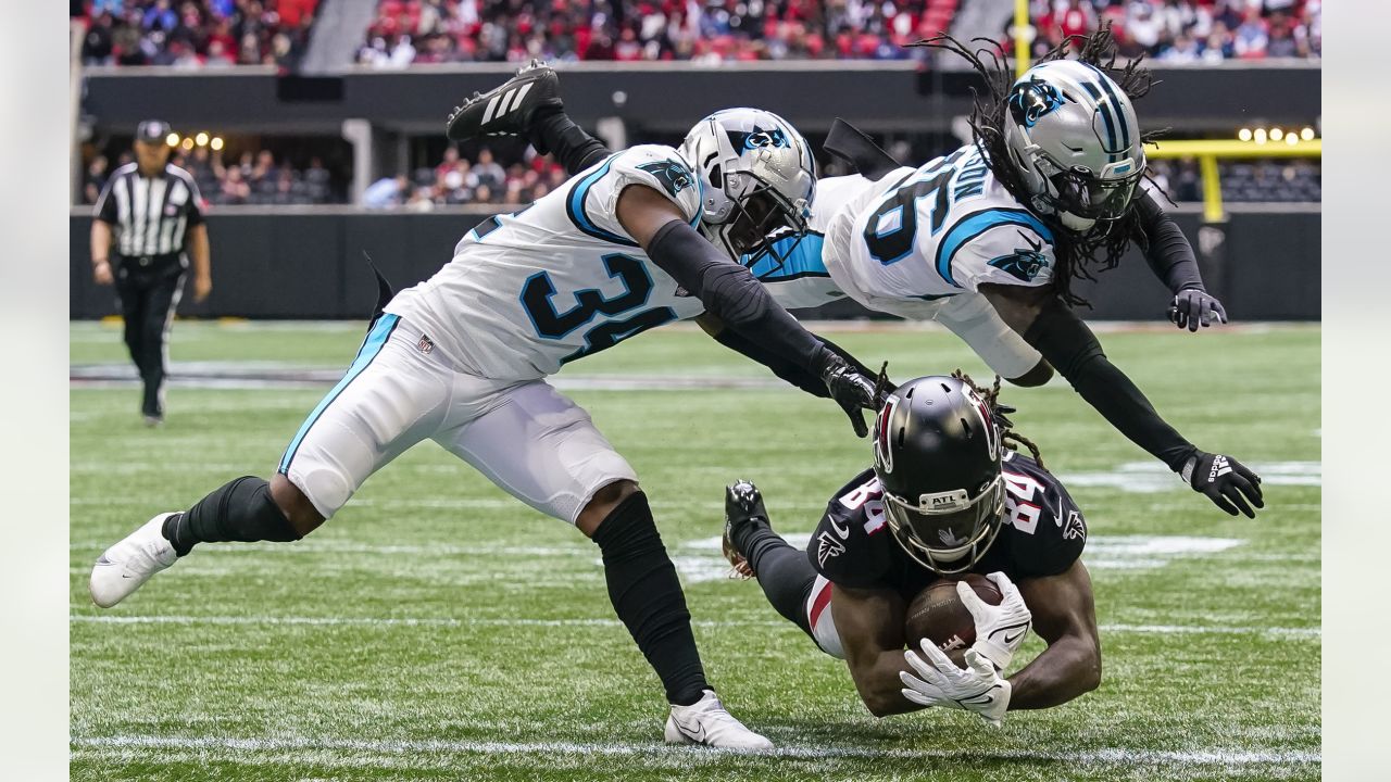 Carolina Panthers safety Sean Chandler during a NFL preseason