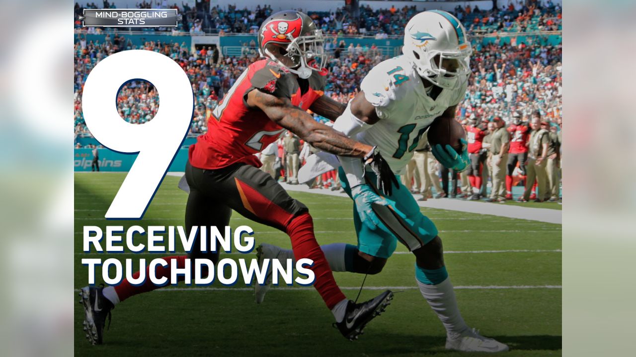 Miami Dolphins' Jarvis Landry leads NFL in receptions … are tackles next?