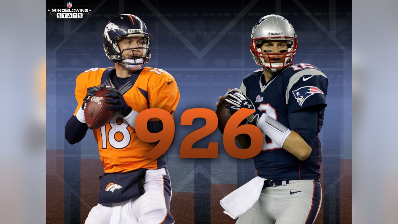 Mind-blowing stats for Peyton Manning vs. Tom Brady