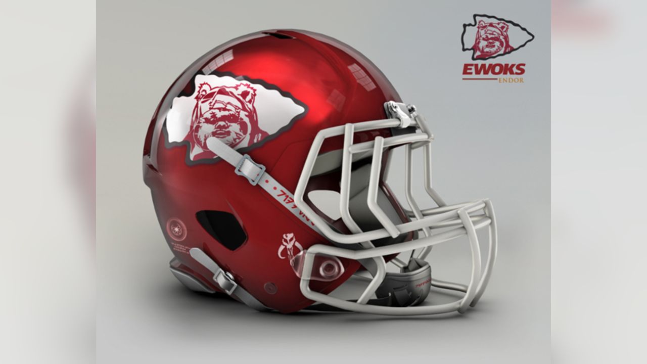 Football helmets in the 'Star Wars' universe