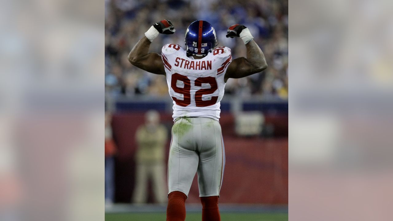 Michael Strahan Says 2008 Super Bowl Jerseys Up For Auction Is Fake