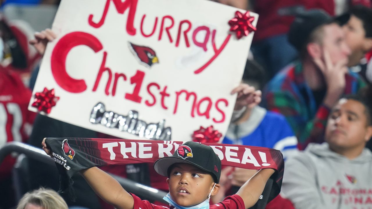 NFL fans celebrate the holidays