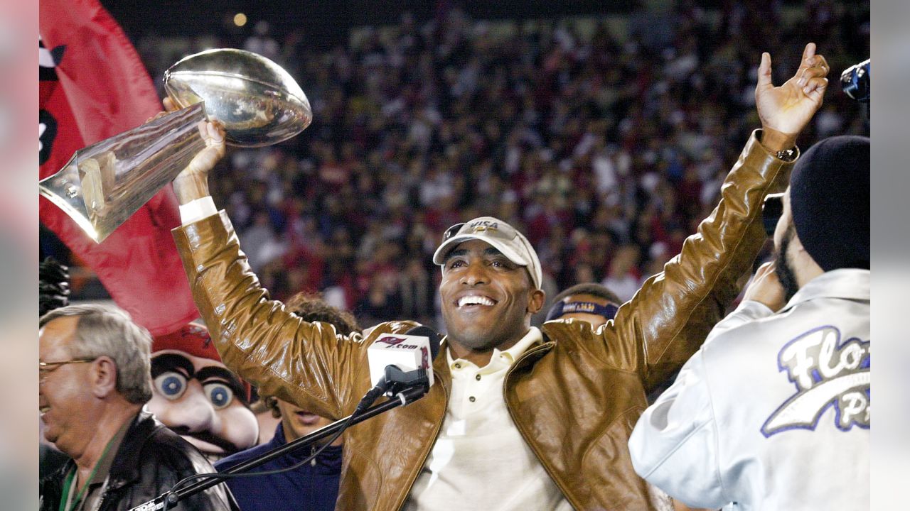 Ronde and Tiki Barber through the years