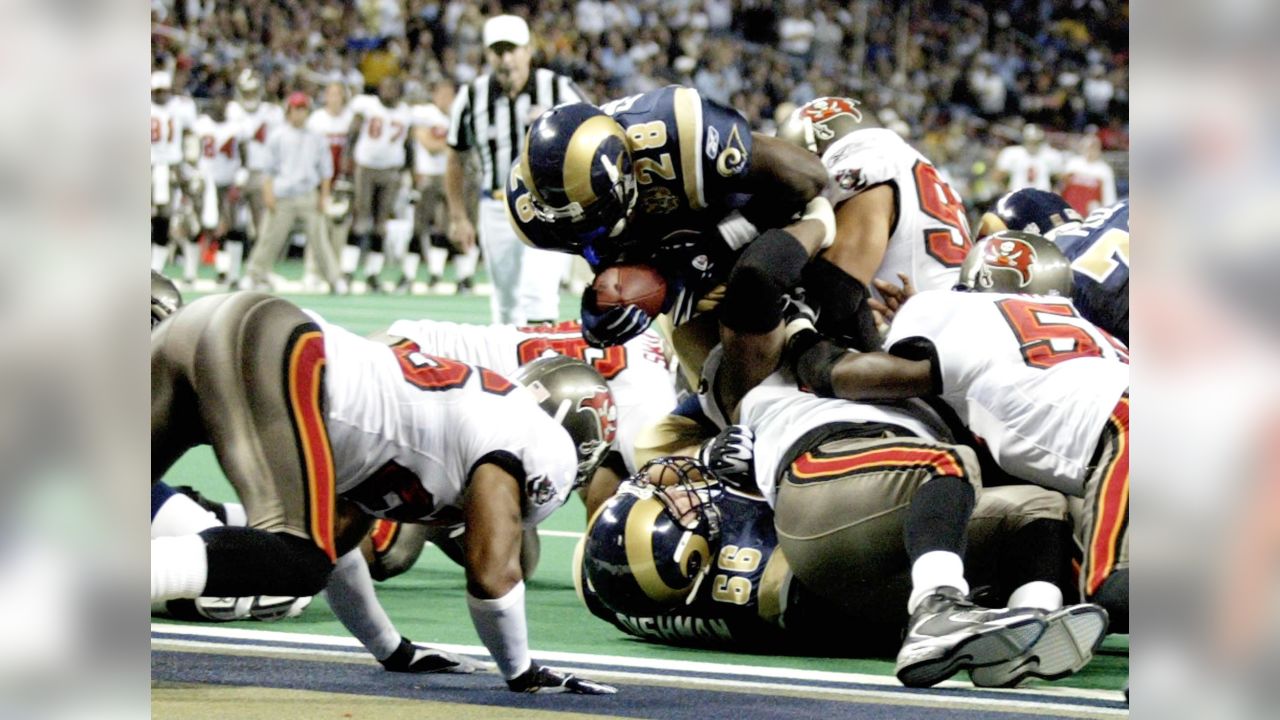 Marshall Faulk #28 Carries The Ball Poster for Sale by SwimToday