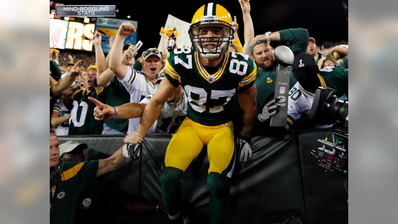 Jordy Nelson Green Bay Packers Signed Career Highlight Stat