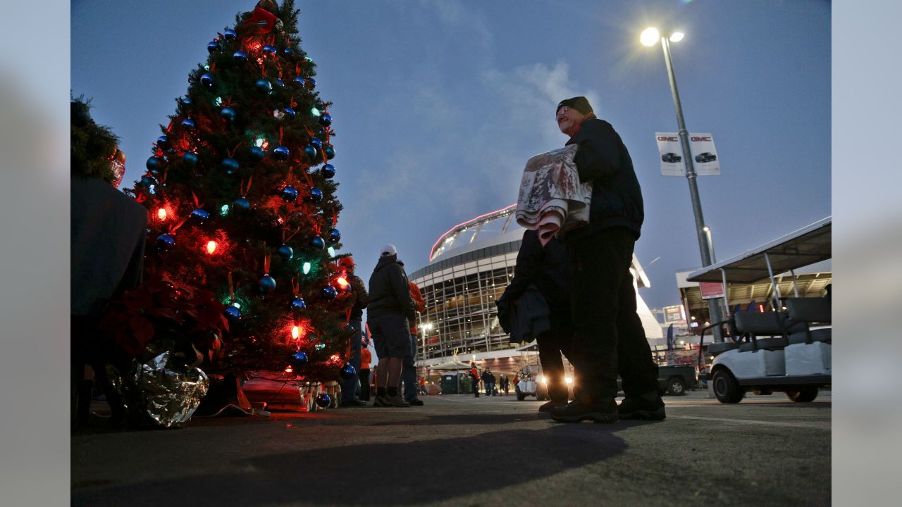 The NFL celebrates the holidays