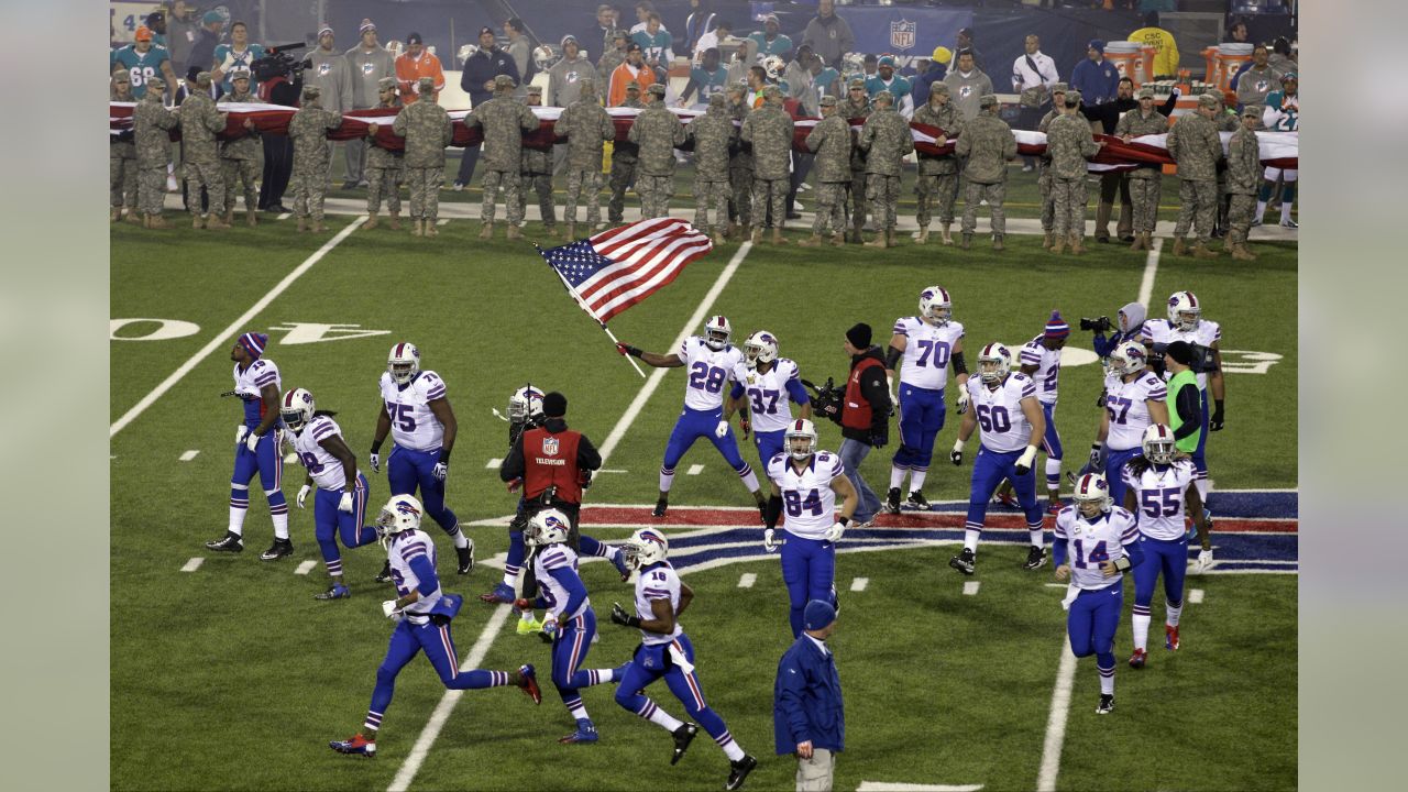 Jacksonville Jaguars fans celebrate a Salute to Service during opening  ceremonies of an NFL football game at EverBank Field against the  Indianapolis Colts, Thursday, Nov. 8, 2012, in Jacksonville, Fla. The Colts